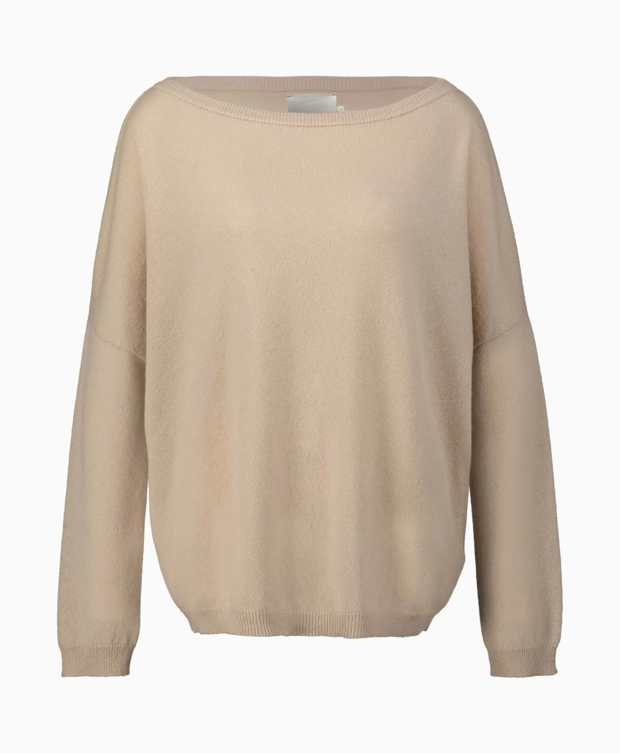 Maglione in Puro Cashmere Altea - Intreccio Morbido con Tocco Elegante, Colore Sabbia Chiaro