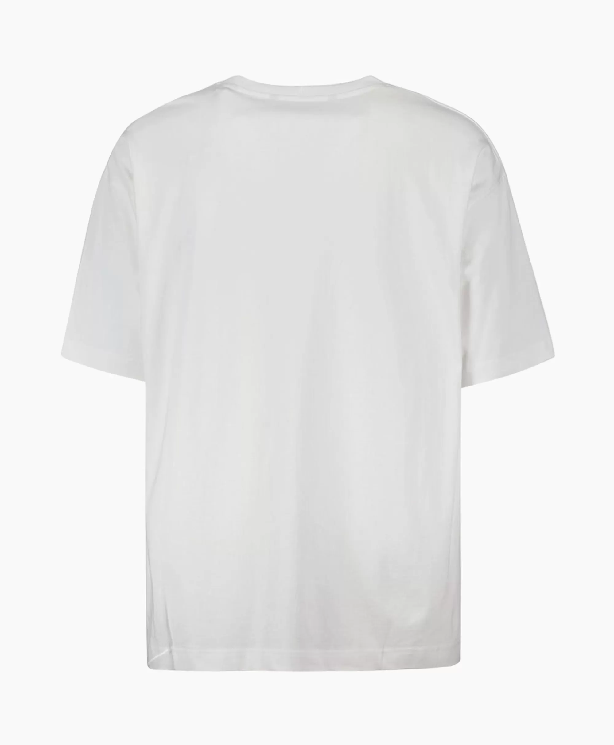 Maglietta Oversize Manica Corta Airforce - Design Ricamato in Bianco, TTT