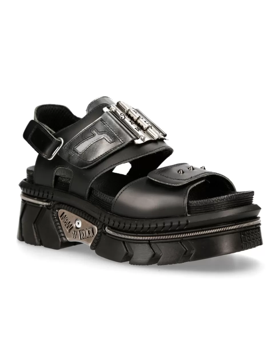 Stivaletti New Rock alla Caviglia con Design Tecnologico Avanzato - Modello M-BIOS122-C5