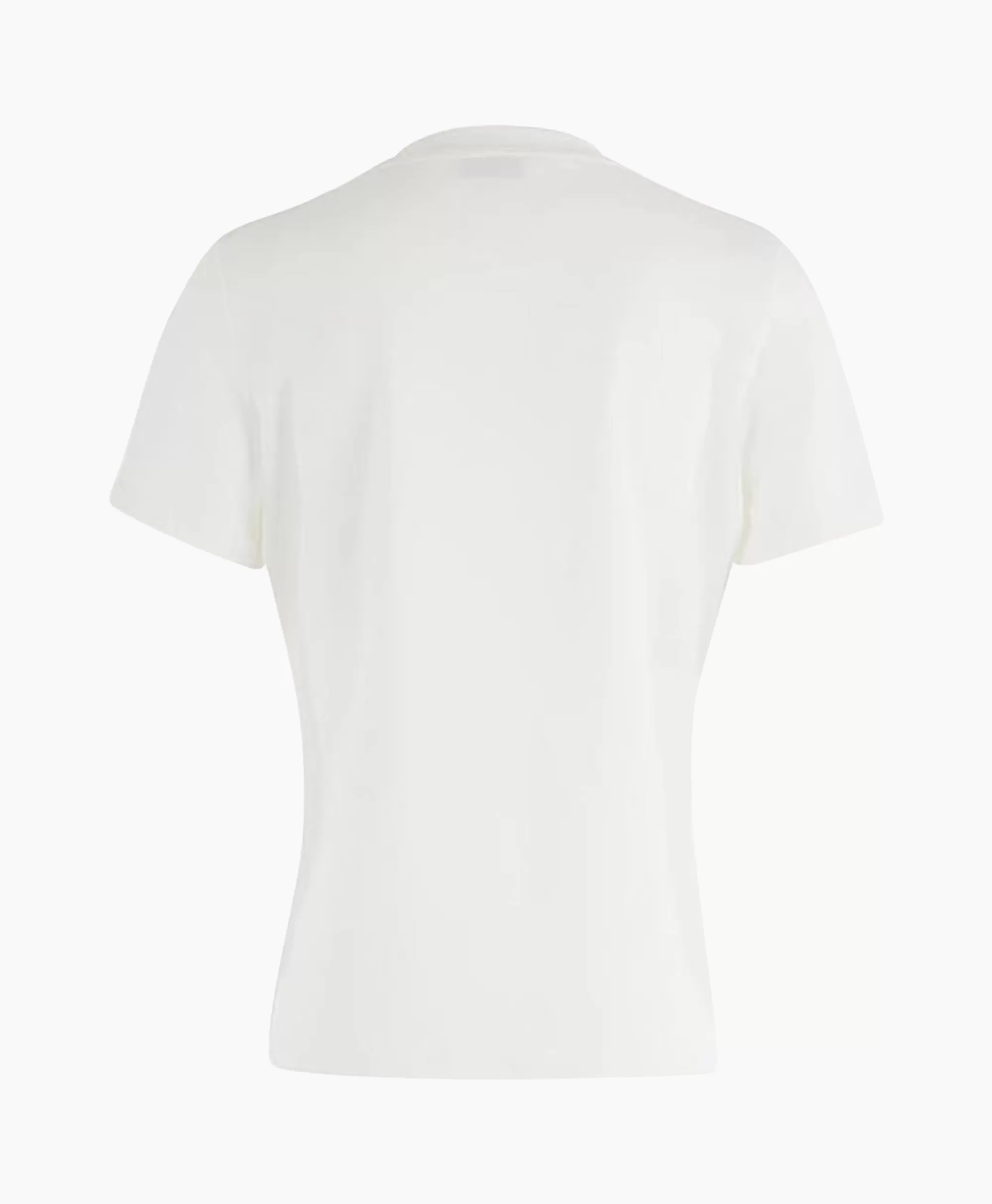 Maglietta Elegante Manica Corta Anna Van Toor - Bianco Rotto, Modello 08A04-03629
