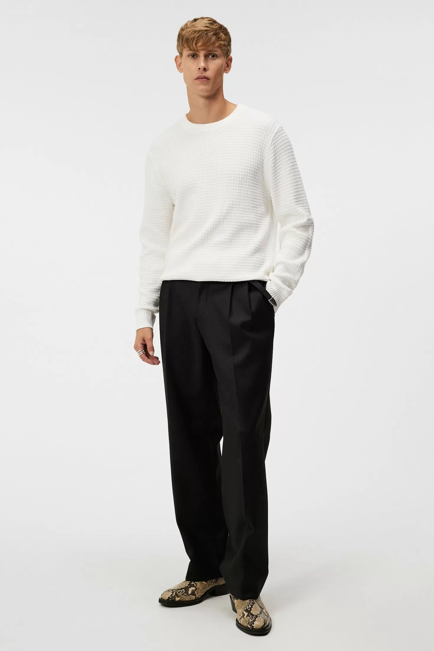 Maglione Uomo J.Lindeberg Archer - Design Strutturato con Prezzo Accessibile