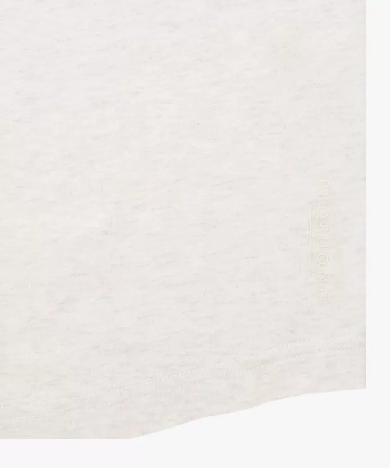 Polo Profuomo in jersey beige - Comfort e stile per il tuo guardaroba essenziale
