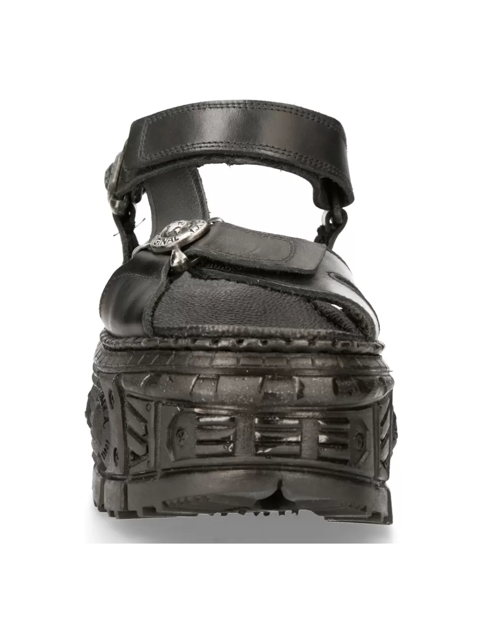 Scarpe sandali New Rock Tank Nero stile urban - Modello M-BIOS130-C7 per comfort ottimale