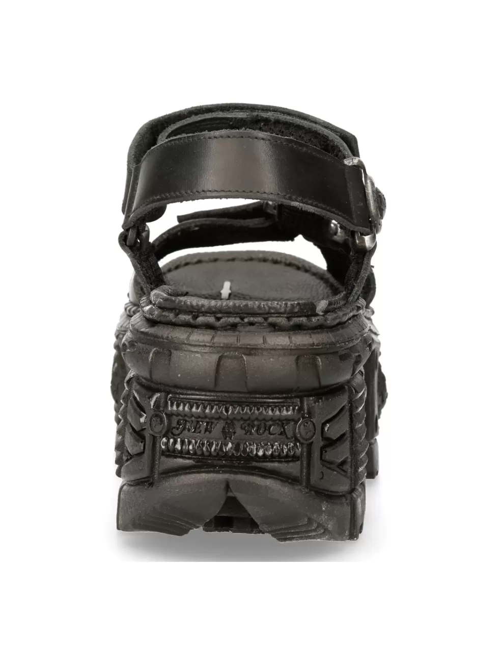 Scarpe sandali New Rock Tank Nero stile urban - Modello M-BIOS130-C7 per comfort ottimale