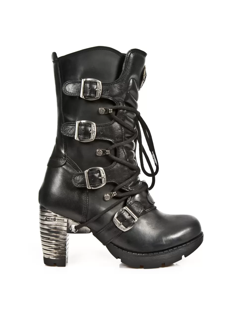 Stivali Militari New Rock - Trail M TR003 S1 con Tacco da Combattimento Edizione Speciale