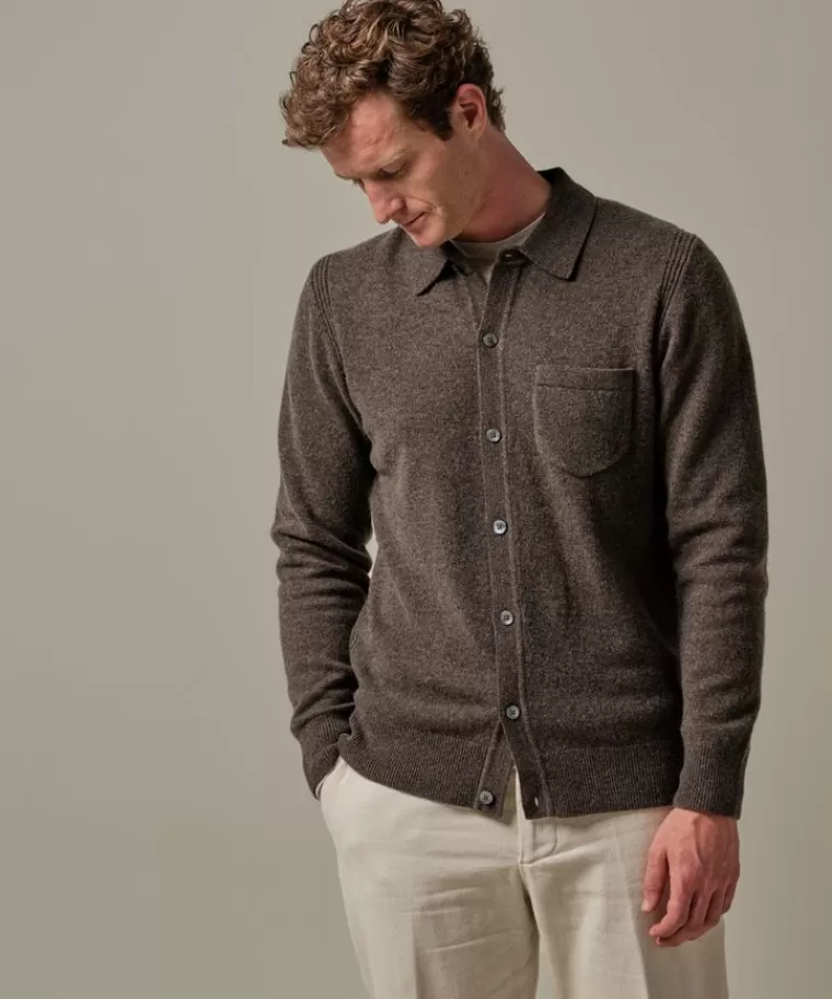 Gilè Elegante in Lana - Borgogna Scuro | Comodità Assoluta | Online | Profuomo Bruin
