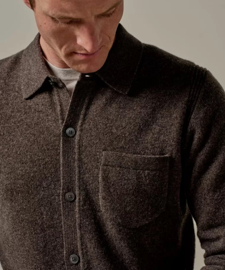Gilè Elegante in Lana - Borgogna Scuro | Comodità Assoluta | Online | Profuomo Bruin