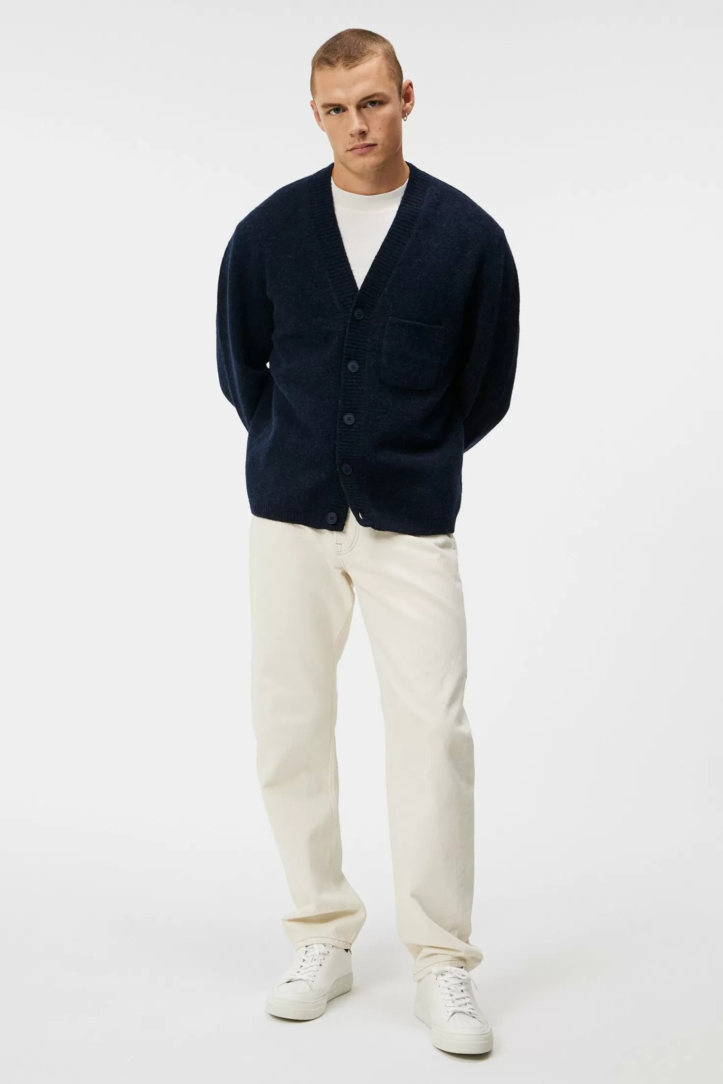 Maglione Cardigan Clarke | Collezione Autunno/Inverno J.Lindeberg