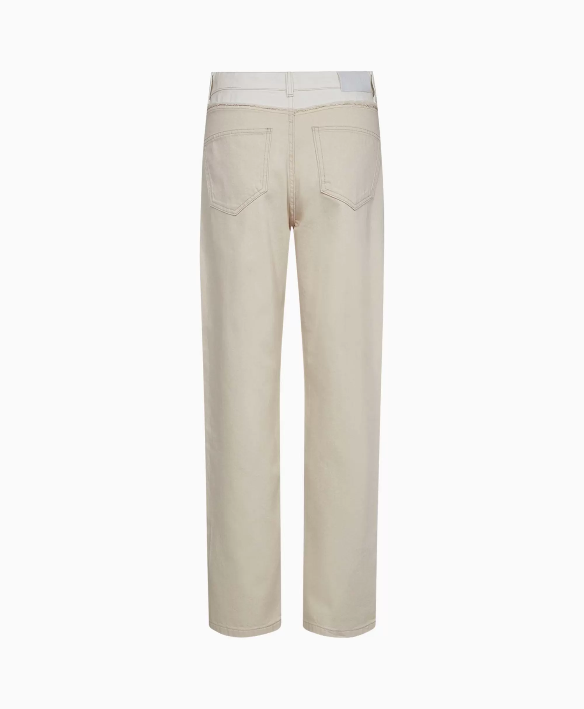 Jeans Moda Premium a Gamba Lunga con Design Esclusivo - Bianco Puro | Collezione Co'Couture Flash
