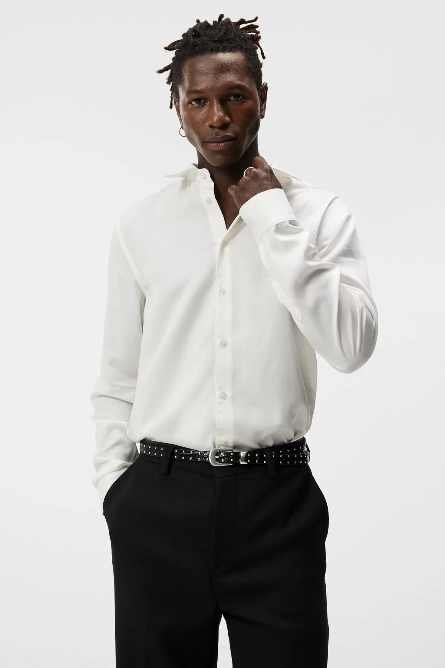 Maglia Elegante in Tessuto Premium Tencel - Conforto Naturale e Linea Slim | Collezione J.Lindeberg Disponibile Online