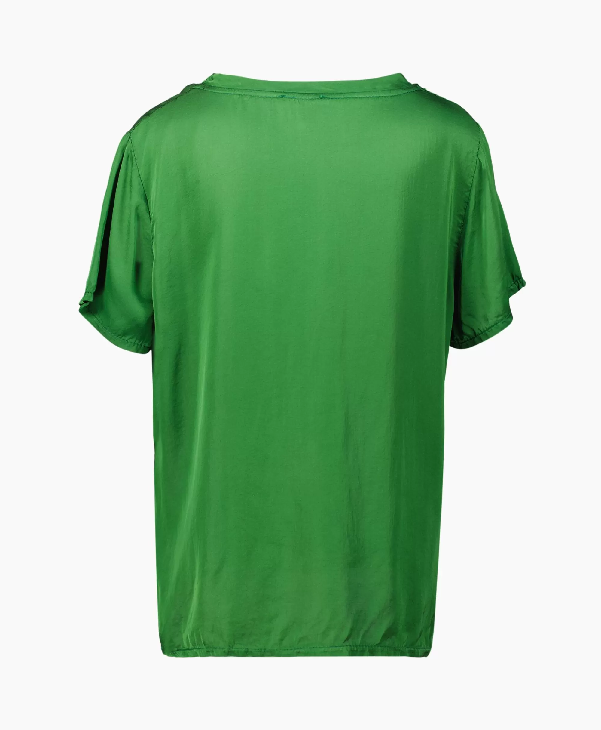 Magliette & Top D’Arc - Top con Scollo Tondo in Verde Naturale