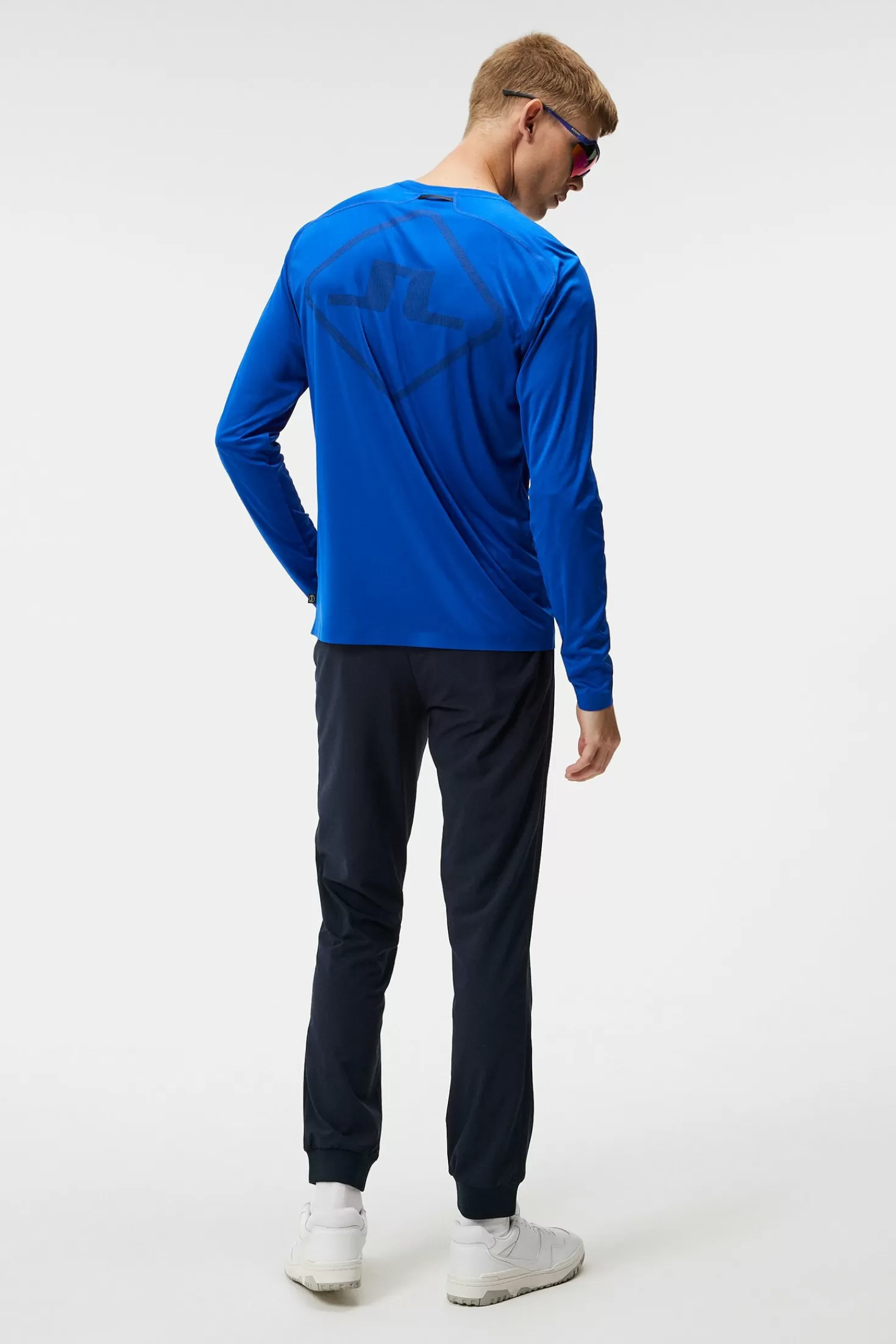Maglia Elegante a Maniche Lunghe con Motivo Diamanté - J.Lindeberg Promozione Esclusiva