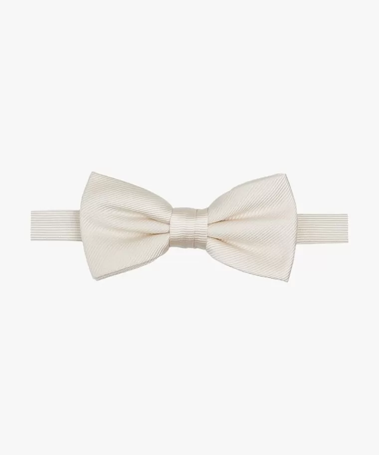 Farfalle in seta pregiata color avorio - Profuomo edizione limitata con sconto esclusivo