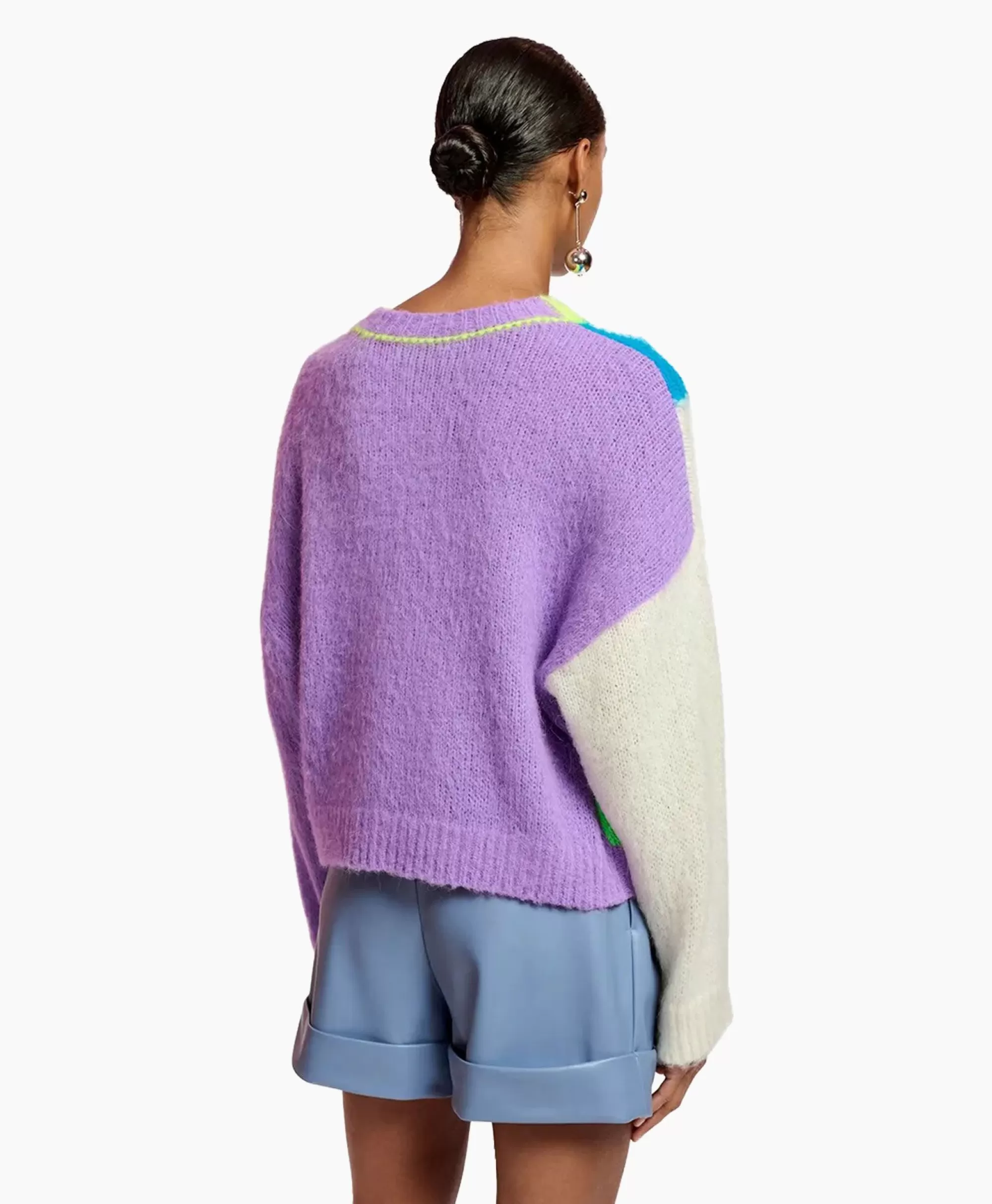Maglione Essentiel Antwerp Verde Foresta - Modello Aderente in Lana Morbida Autunno 2023