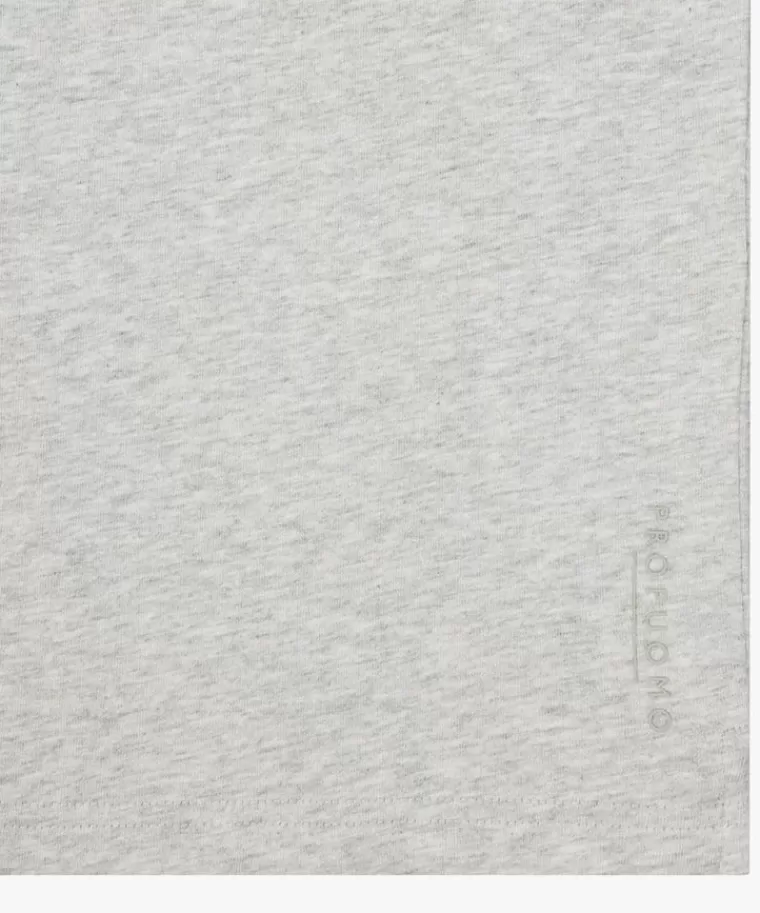 Maglia a maniche lunghe in tessuto mélange grigio scuro - Profuomo 

Versione confezionata con cura per comfort quotidiano, disponibile nella tonalità calda di antracite. Tessuto premium per un look casual raffinato.