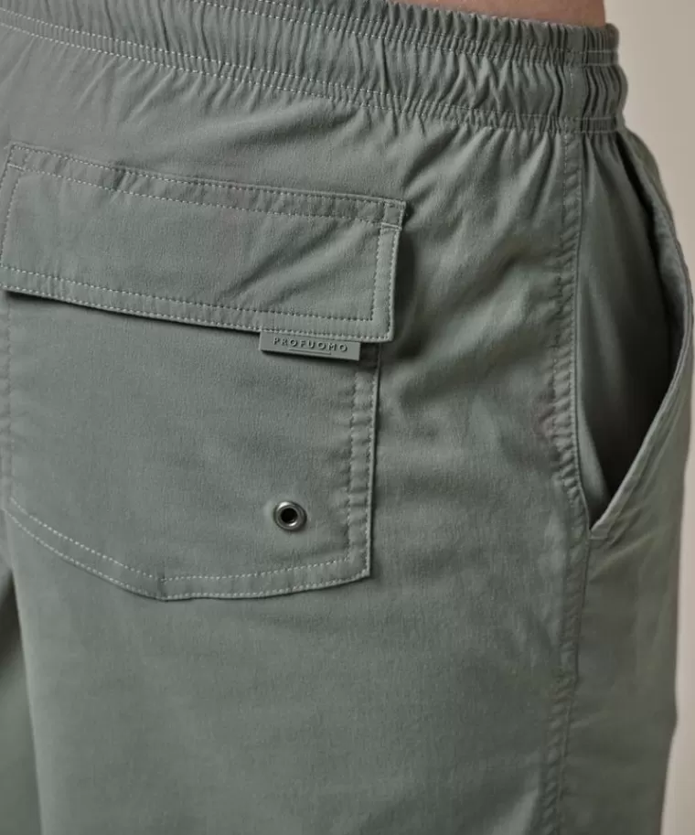 Costume da bagno Profuomo elasticizzato - Verde chiaro comfort moda, prezzo conveniente per nuoto estivo