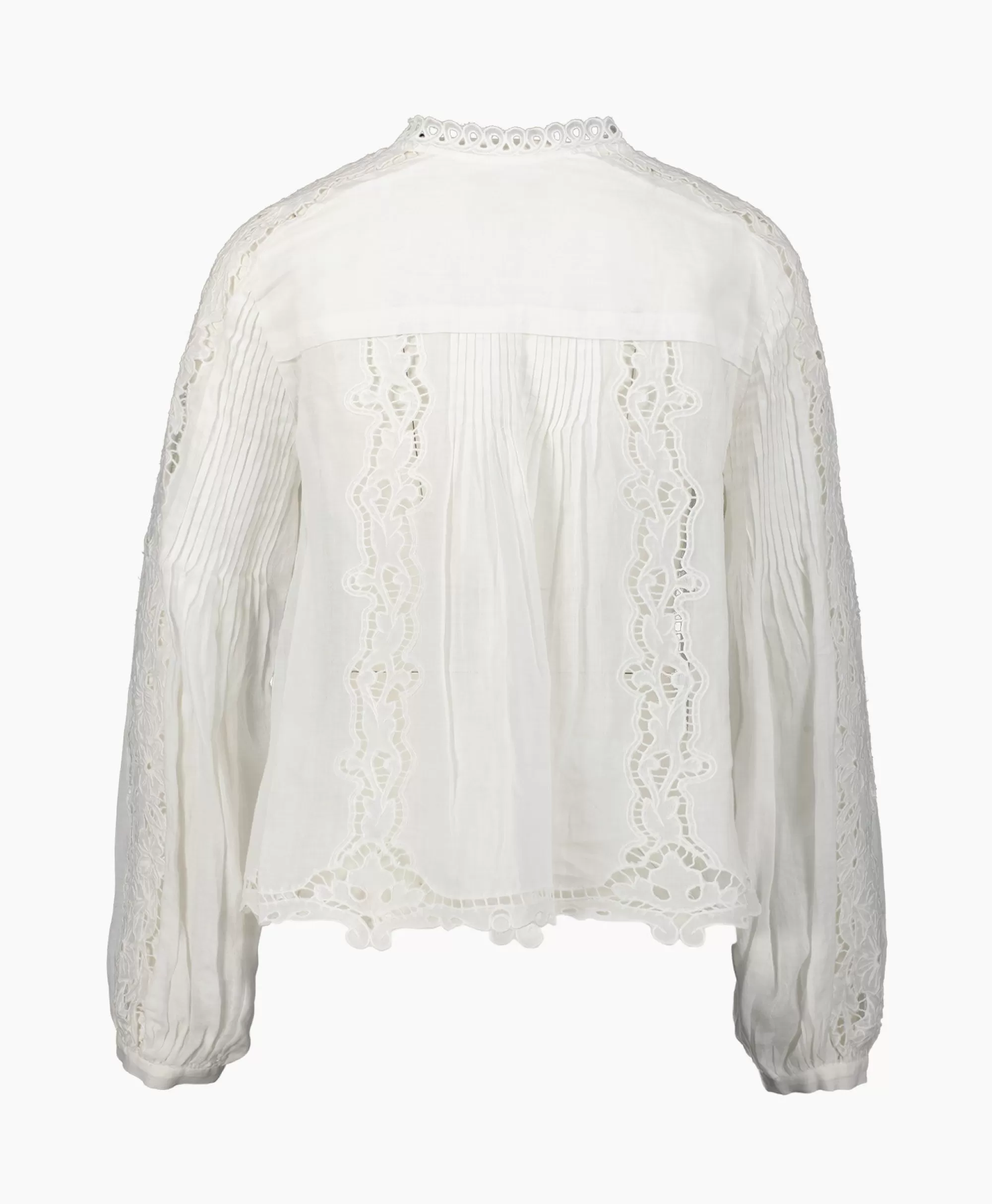 Isabel Marant Camicia Donna Kubra-GB in Tinta Unica Bianco - Moda Femminile con Stile Elegante e Confortevole, Design Unico per Look Casual o Serale