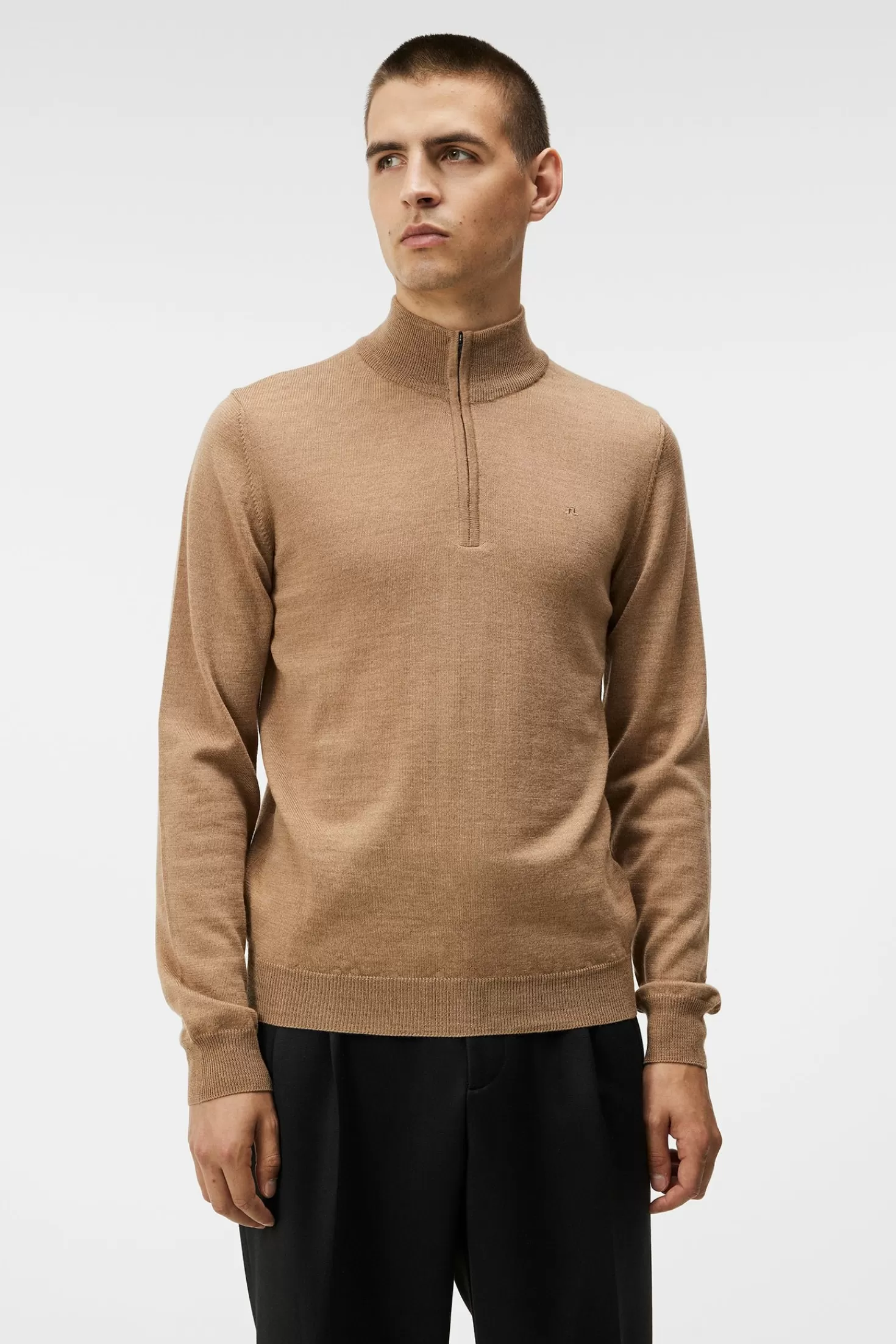 Maglione sportivo Kiyan con zip parziale - Collezione Outlet J.Lindeberg