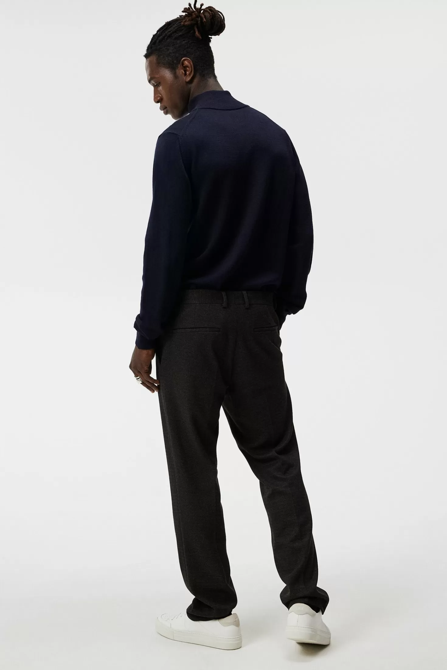 J.Lindeberg Kiyan - Maglione Elegante con Zip Parziale in Promozione Limitata