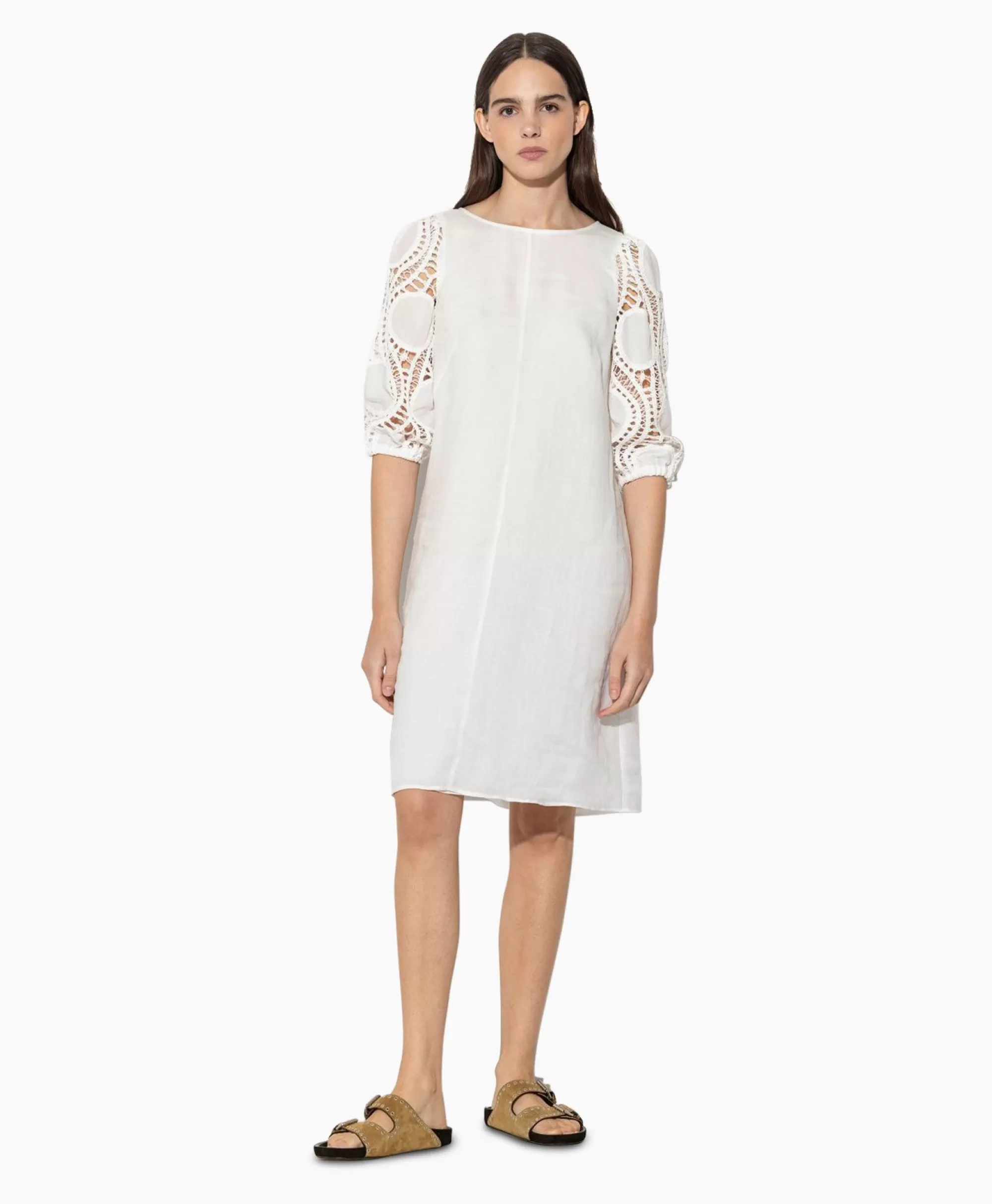Elegante Abito da Sera Luisa Cerano in Bianco Avorio - Modello 798504 Confezionato in Tessuto Premium, Taglia 3500 Per Un Look Raffinato