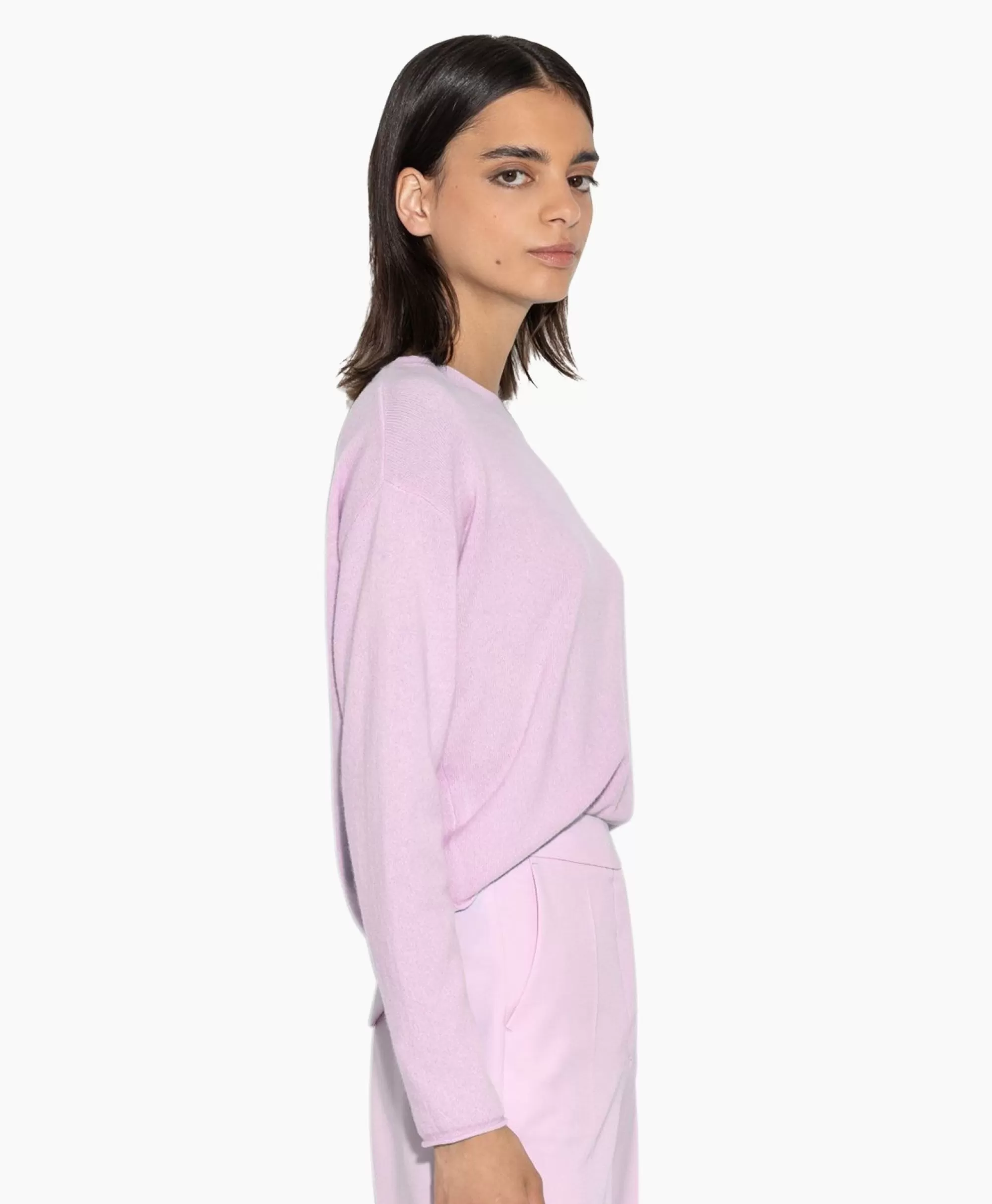Elegante Maglione Luisa Cerano in Lavanda | Morbido Lana Invernale con Design Classico - Codice 5871/198376