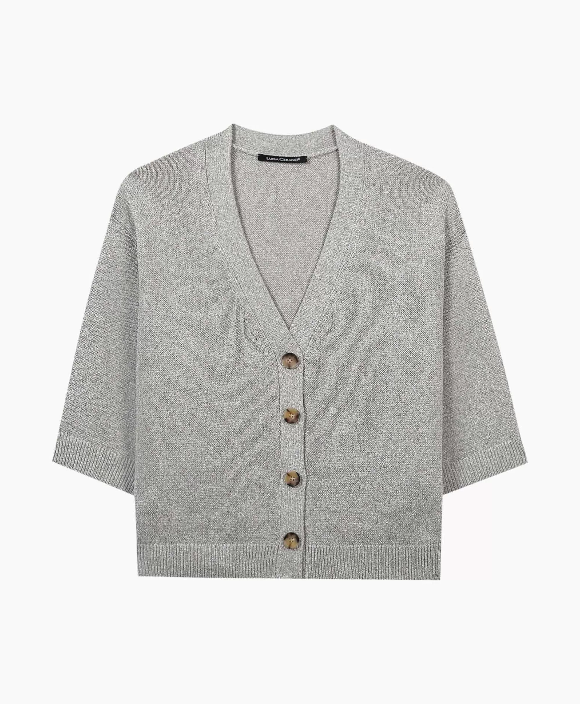 Luisa Cerano Giacca Imbottita Elegante - Modello 488310/5157 in Grigio Chiaro per Autunno/Inverno