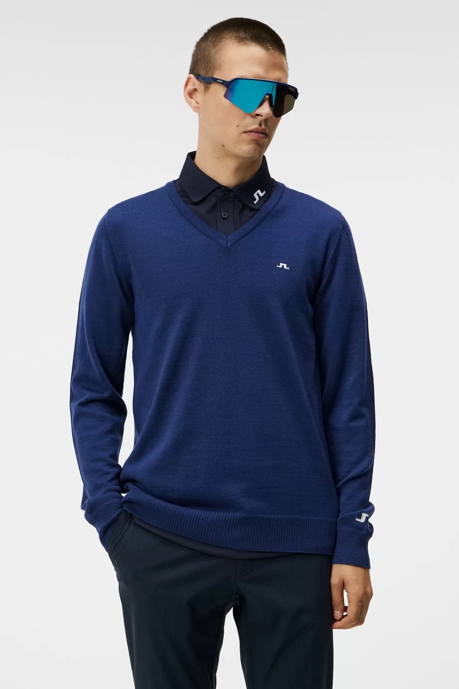 J.Lindeberg Maglione Elegante in Lana Merino - Confezione Invernale con Sconto Esclusivo