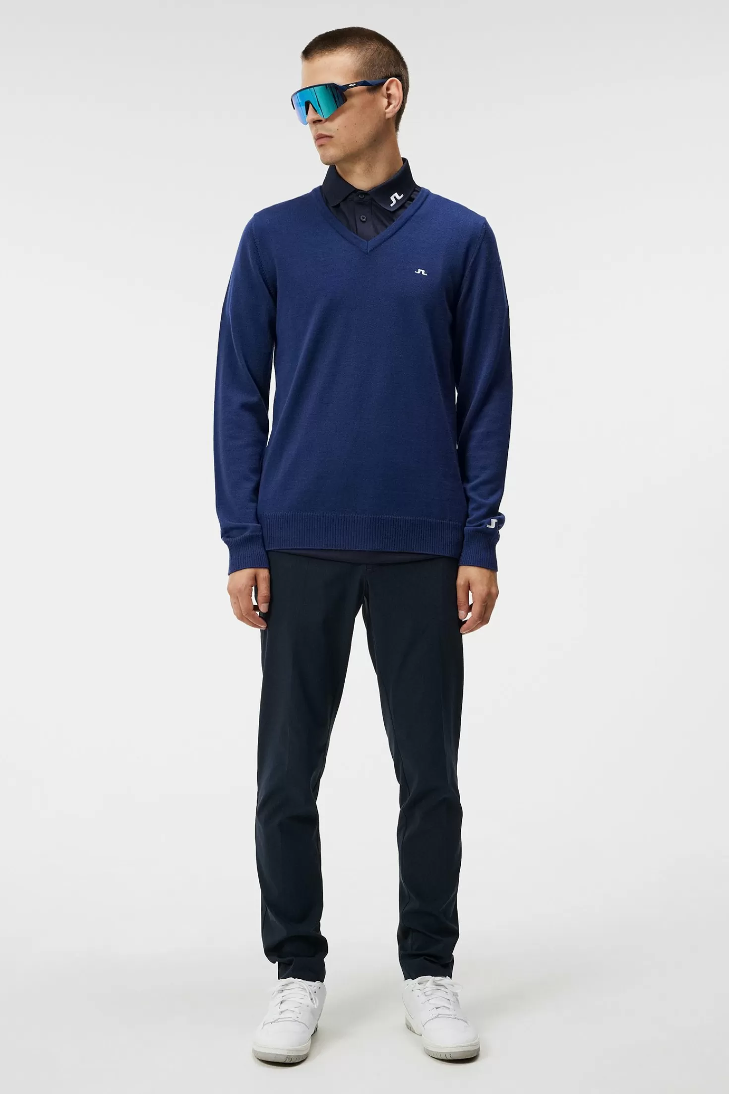 J.Lindeberg Maglione Elegante in Lana Merino - Confezione Invernale con Sconto Esclusivo