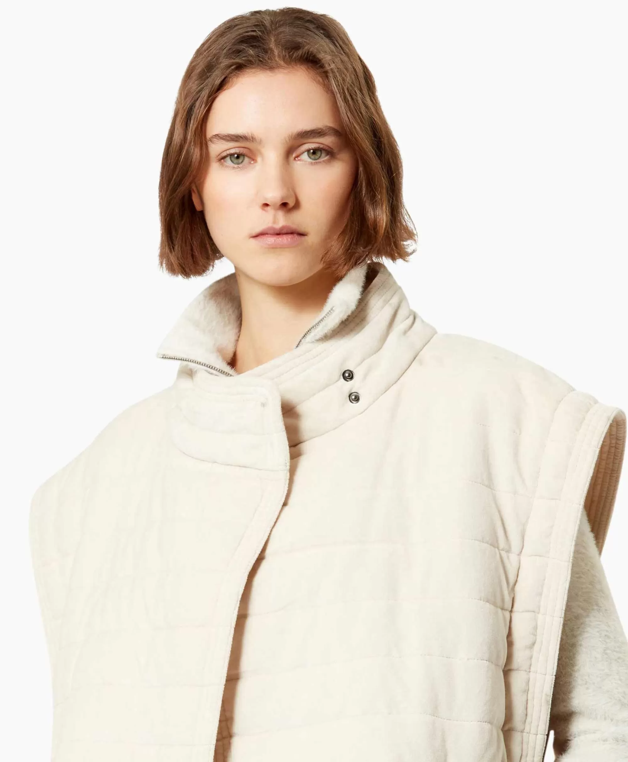 Giacca Étoile di Marant - Modello Areta in Ecrù con Design Elegante