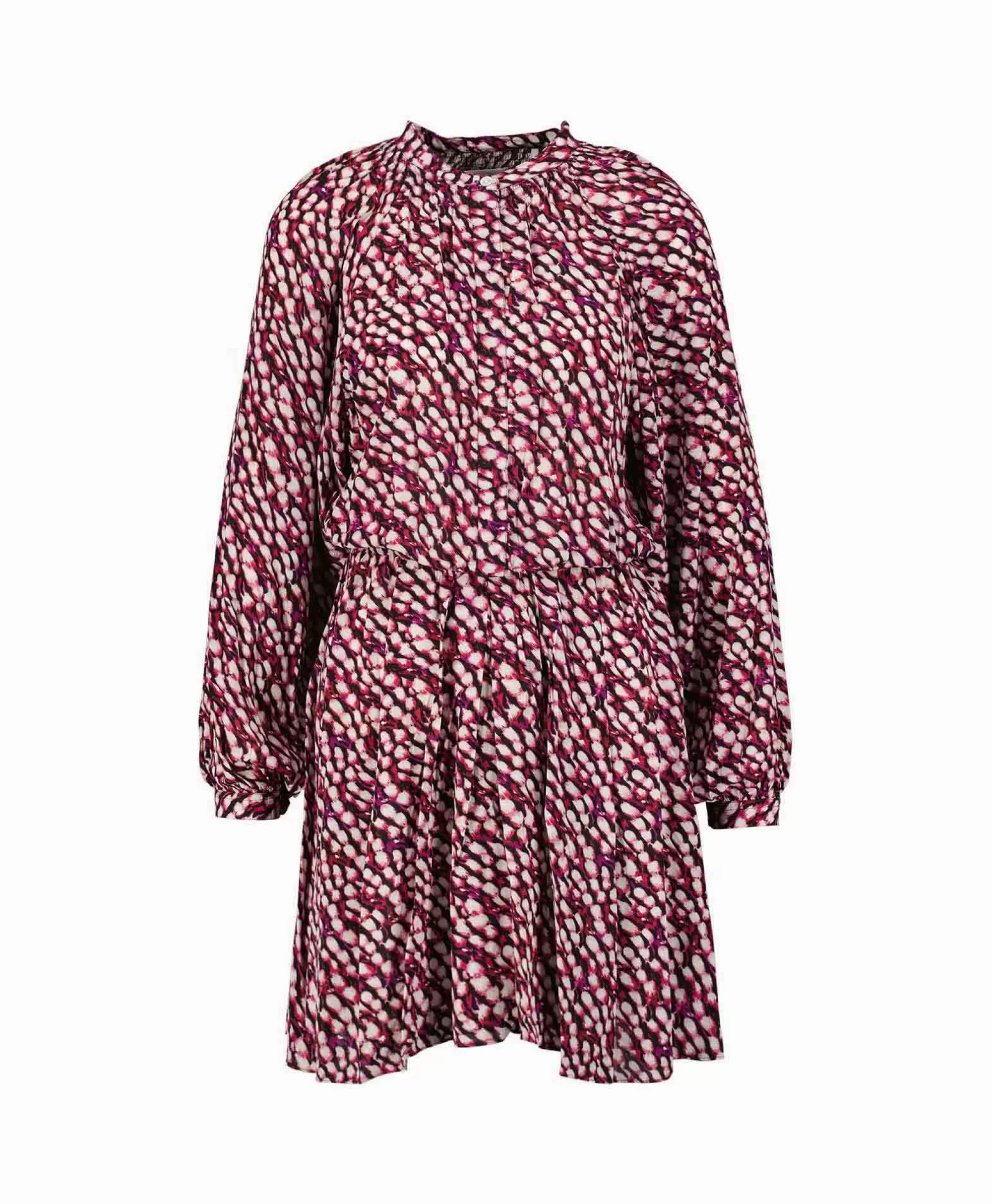 Isabel Marant Étoile Abito Corto Amandine in Tonalità Rosa Chiaro - Modello Femminile con Design Elegante