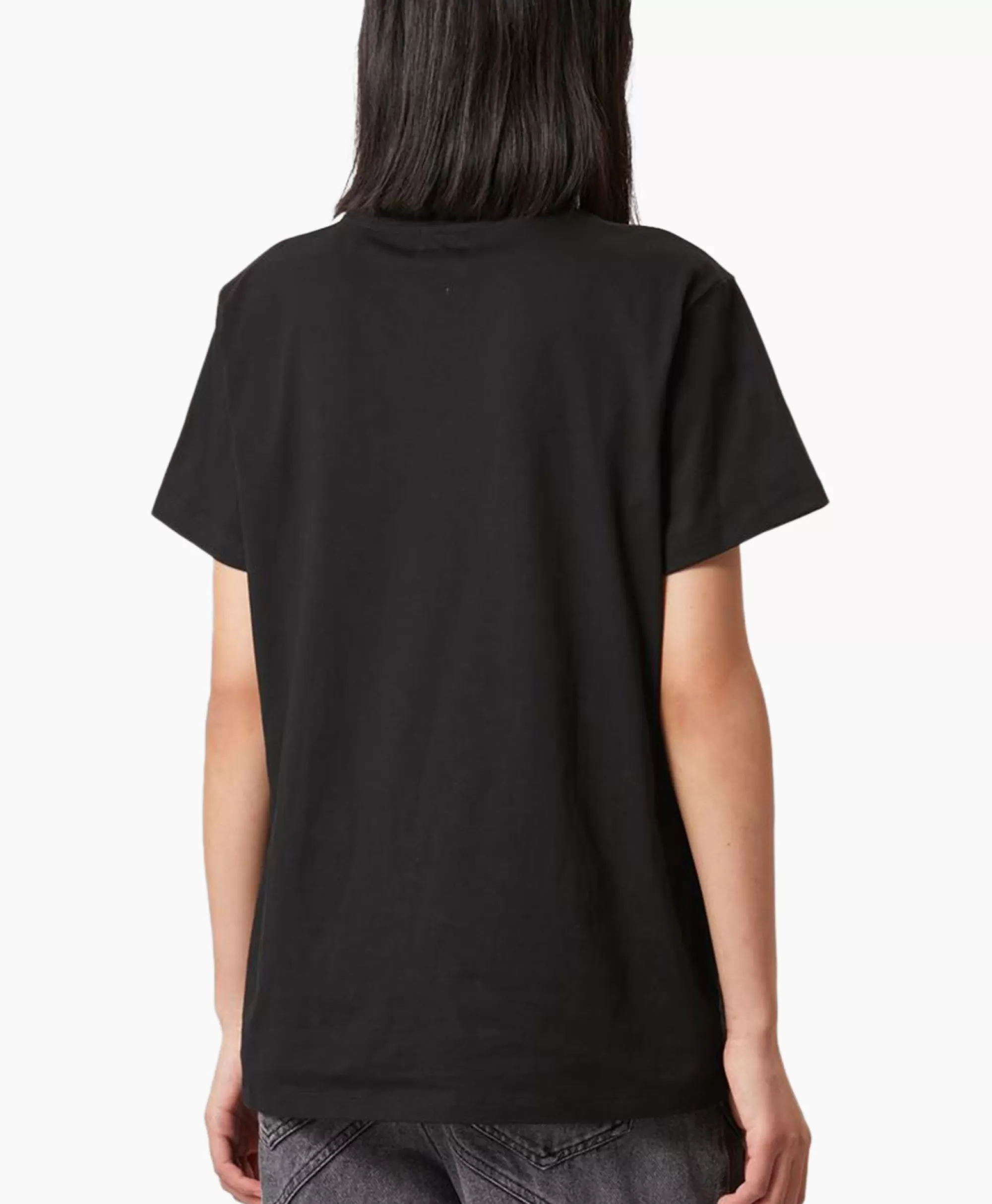 Marant Étoile - Maglietta Essential Manica Corta Aby-Gb in Nero per Stile Casual 

（：，