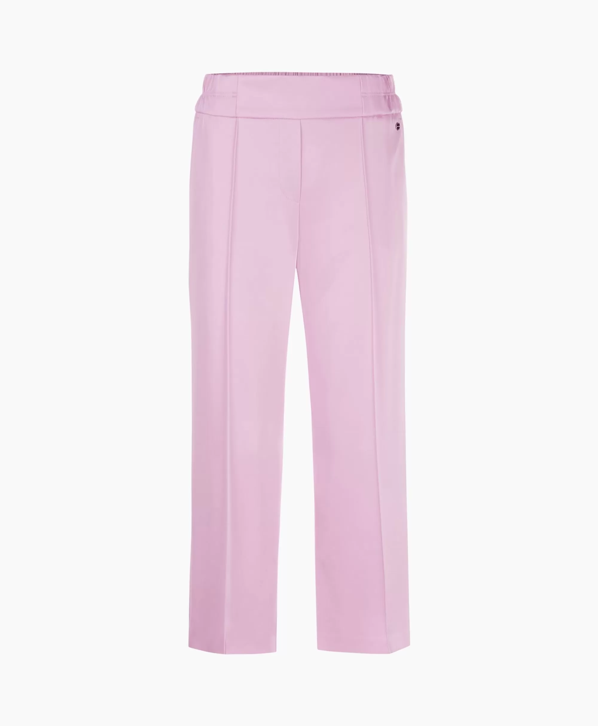 Pantaloni Eleganti Lavanda Collezione Marccain - Taglia W15, Lunghezza 81 cm