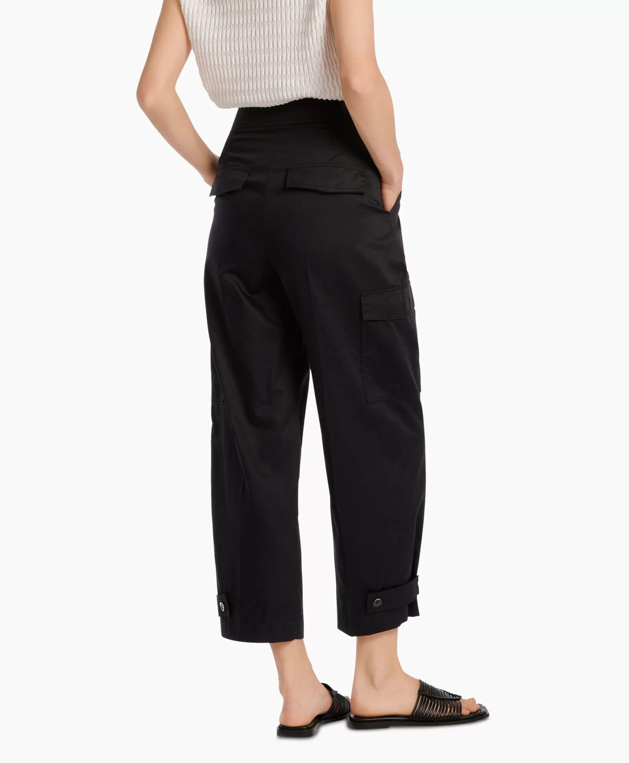 Pantaloni Eleganti Uomo Marccain Collezione Autunno 2024 - Modello WC81 W35 Nero con Conforto Moderno