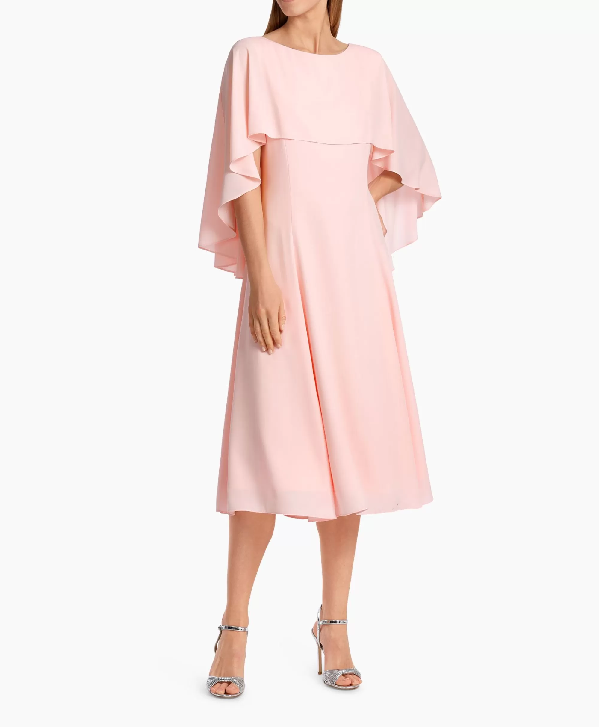 Abito da Sposa Marccain Collezione Autunno 2023 - Modello WC2170 in Tinta Salmone, Taglia 90
