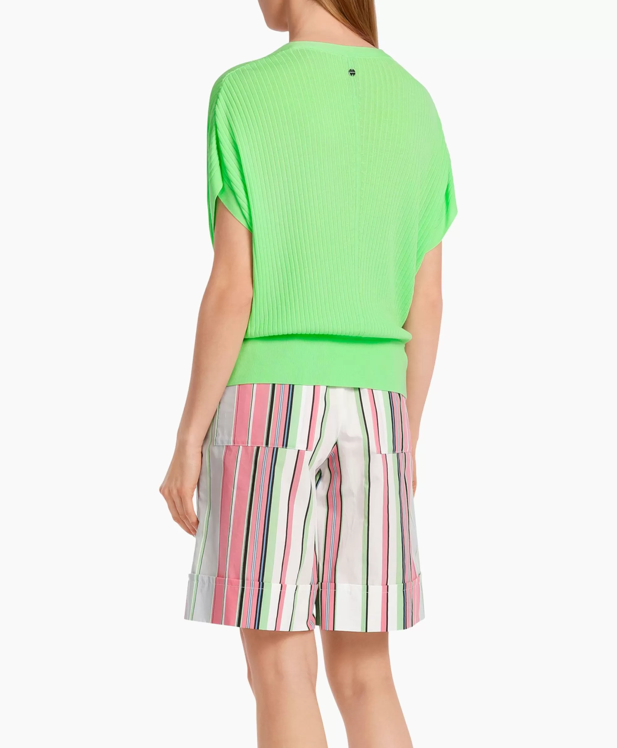 Maglione Verde Marc Cain Collezione Autunno 2024 - Modello WC41.46-M56