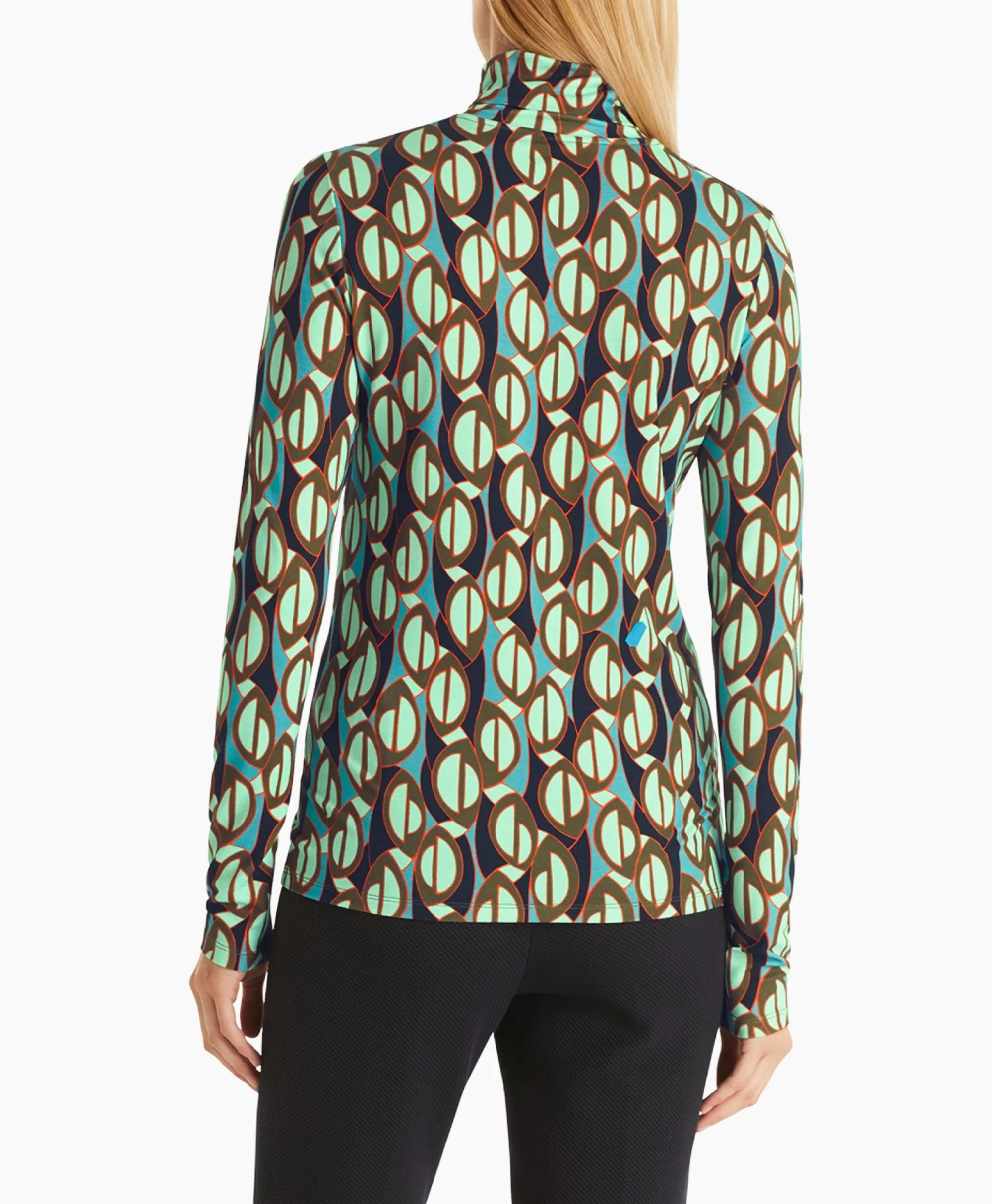 Maglietta Classica J02 Verde Bosco - Collezione Marccain, Taglia 48/54, Cotone Comfort