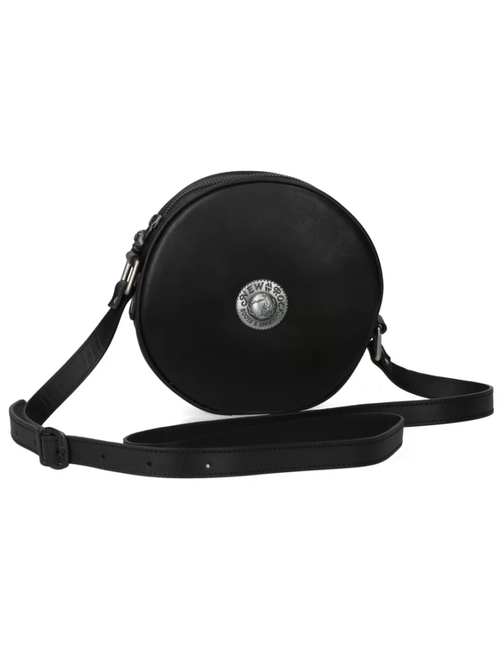 Borsa a Tracolla New Rock Stile Urbano | Modello M BAG063 S3 in Pelle Sintetica con Fibbie Metalliche | Design Moderno Unisex per Uso Quotidiano 

（：、、、，，）