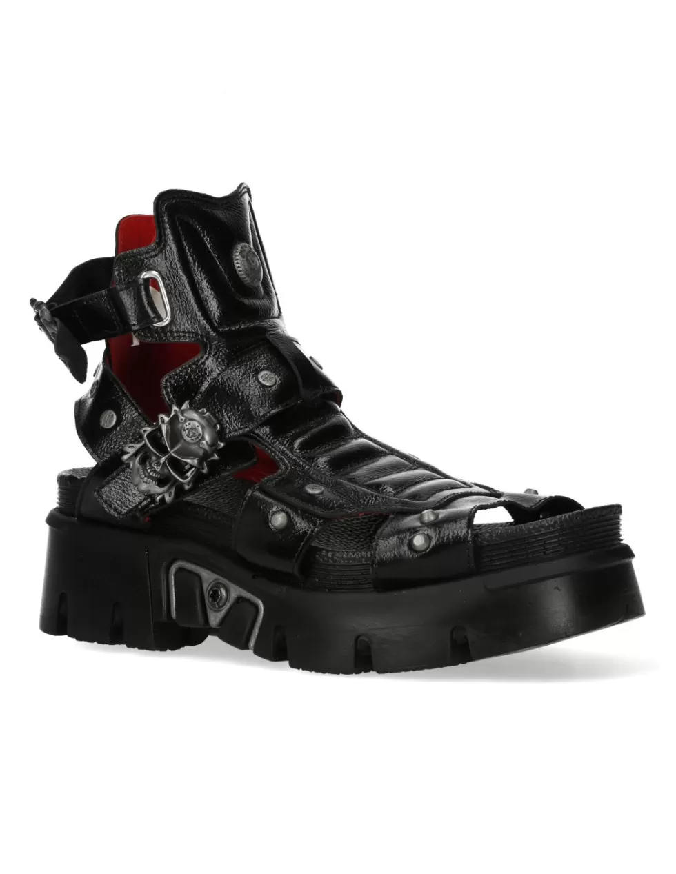 Sandali New Rock BIOMECCANICI M104 - Design Robustezza per Escursionismo con Suola Antiurto