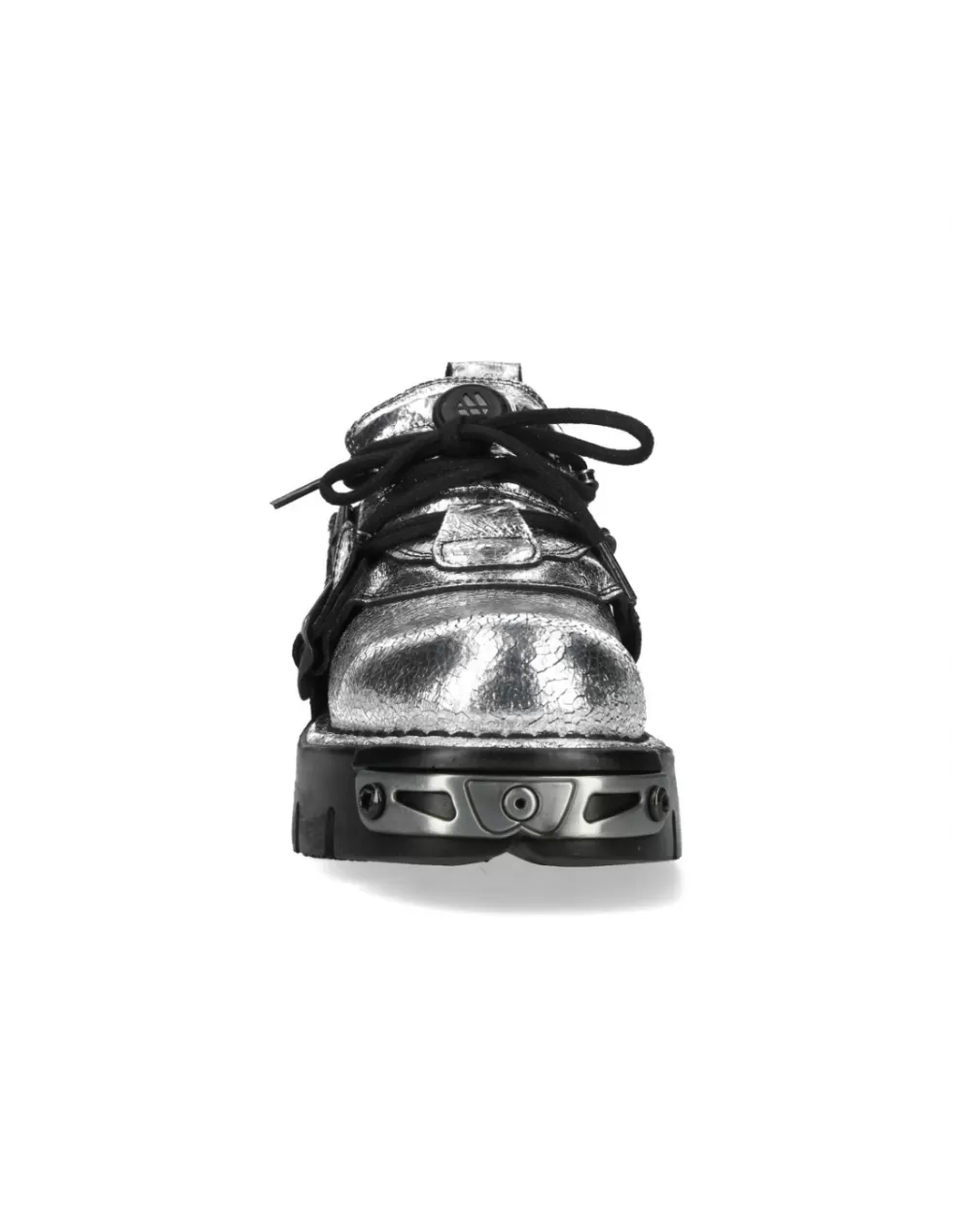 Stivali con Plateau New Rock Modello M-994-C12 - Design Futuristico e Tacco Streetwear