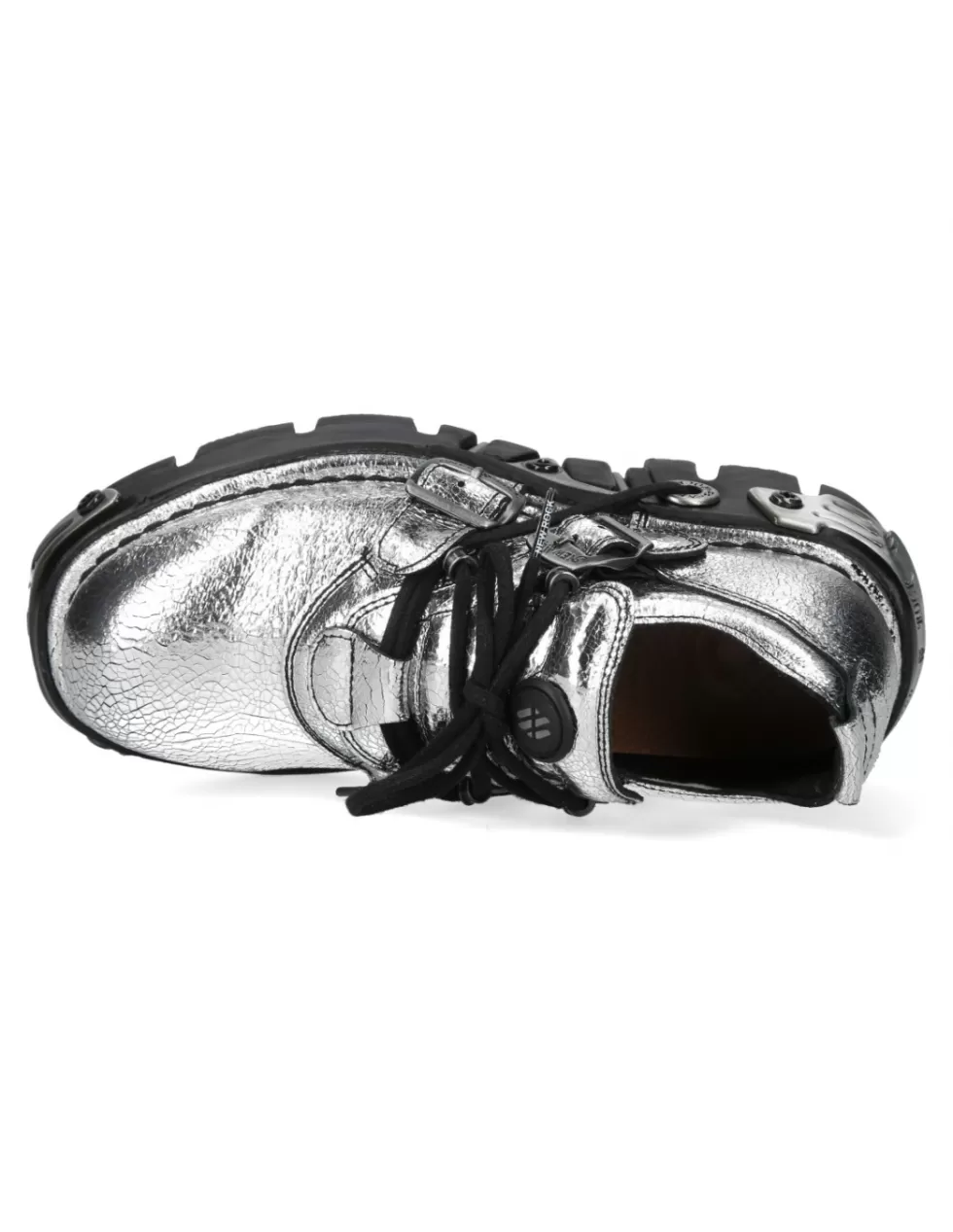Stivali con Plateau New Rock Modello M-994-C12 - Design Futuristico e Tacco Streetwear