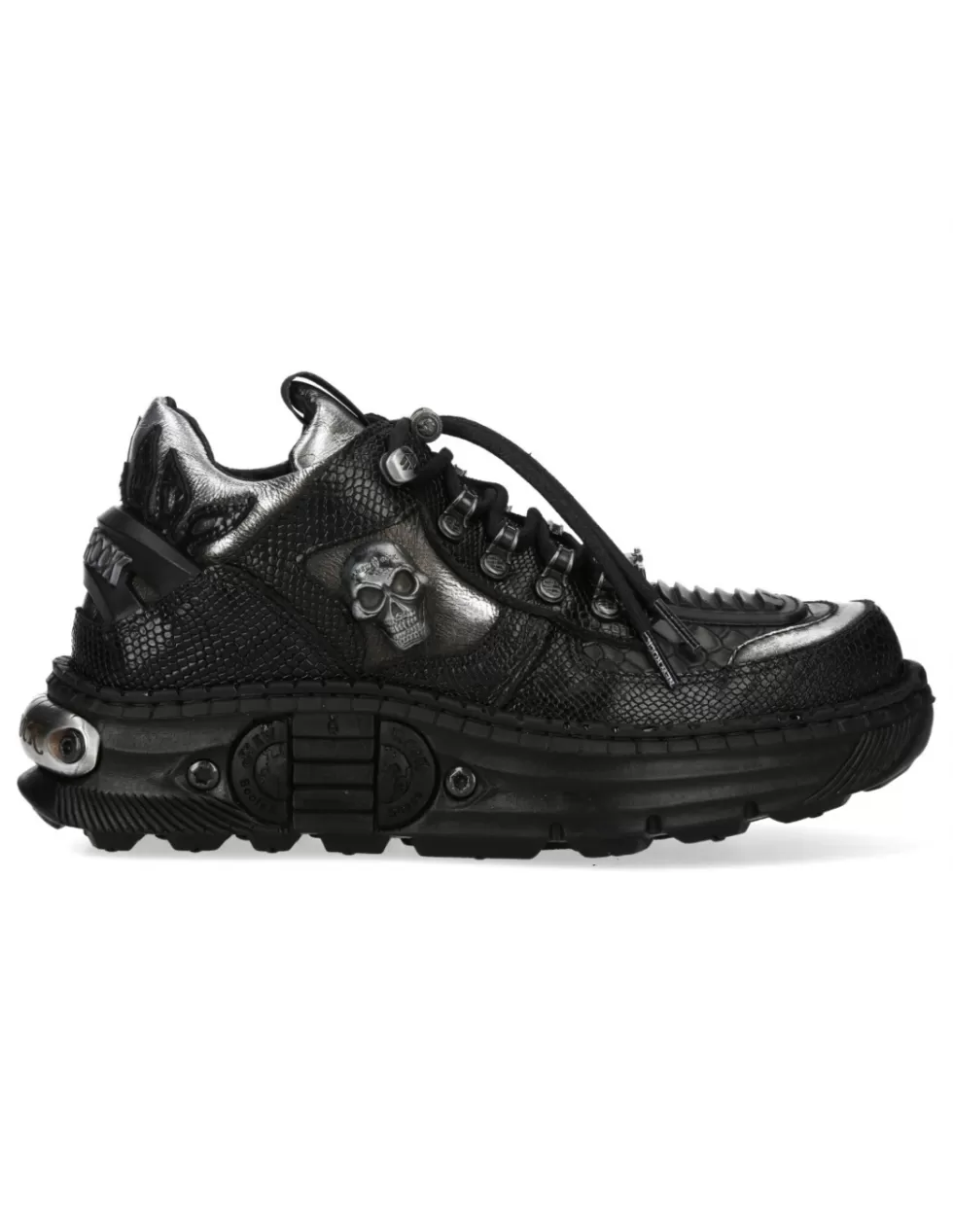 New Rock Extreme 007 S2 - Scarpe Sportive Unisex con Tomaia Rinforzata e Suola Antishock per Stile Urbano Aggressivo