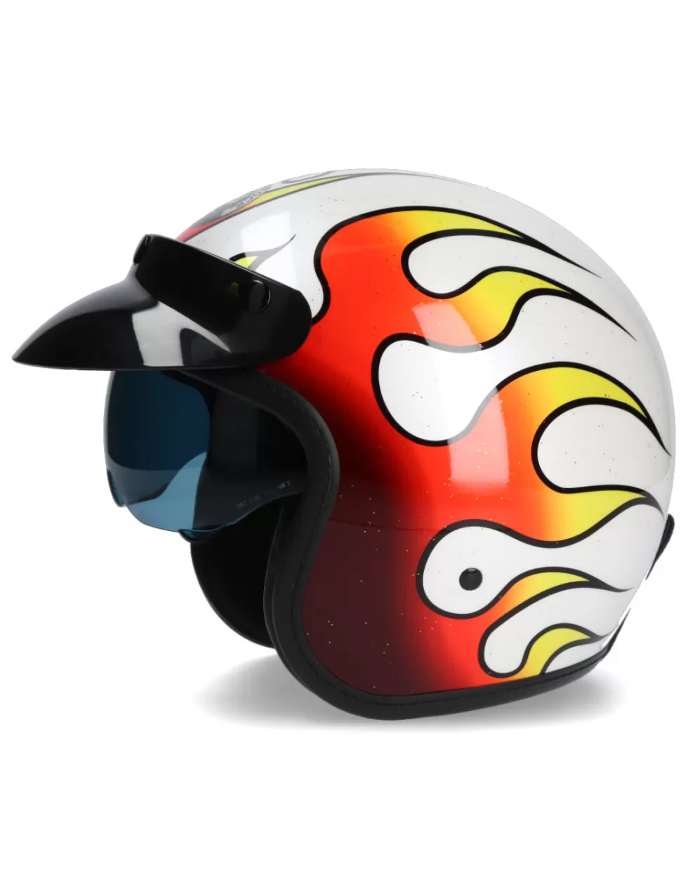 Casco da Moto New Rock Modello M-HELMET034/S5 - Sicurezza Avanzata con Design Aggressivo Unisex
