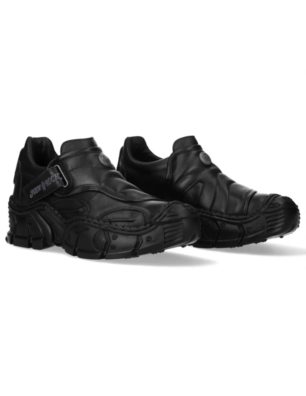 New Rock Impact 010 C34 - Scarpe Sportive Avanguardistiche con Design a Maglia Dinamica