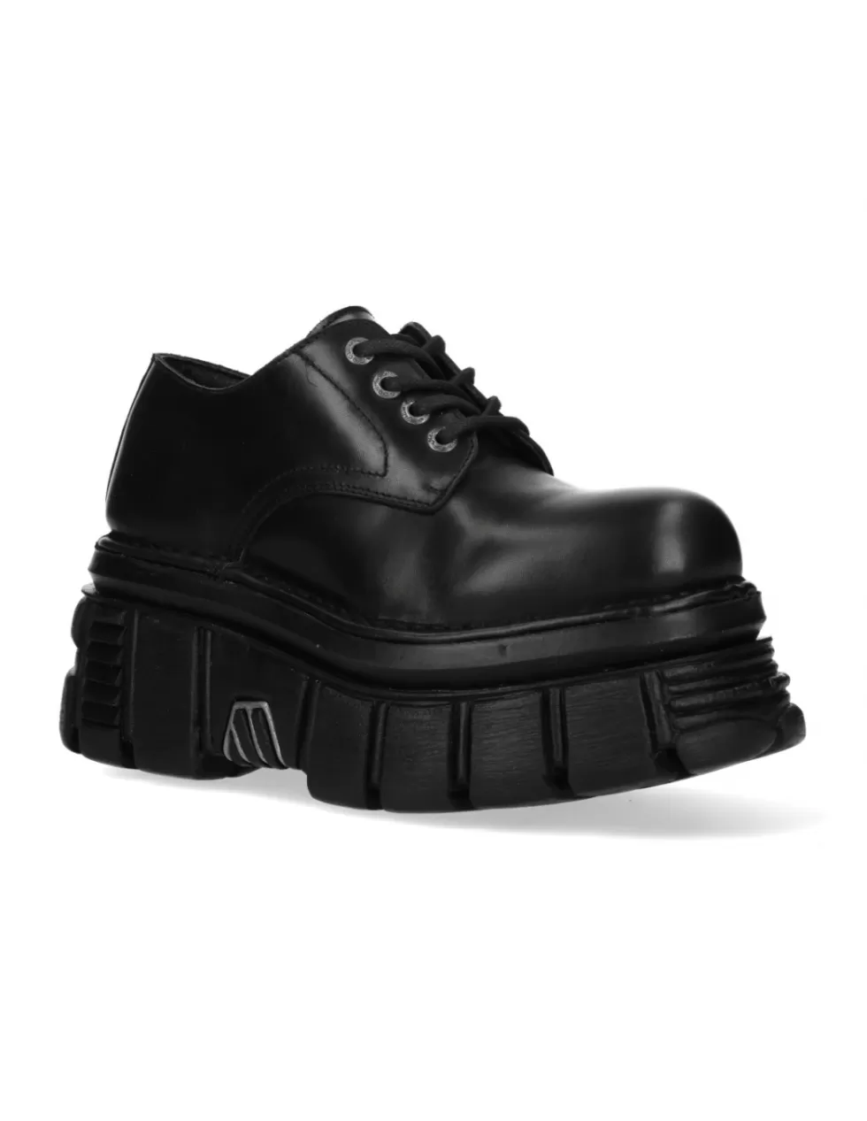 Stivali Militari New Rock in Pelle con Fibbie Regolabili - Mod. MILI004-C9 Edizione Limitata