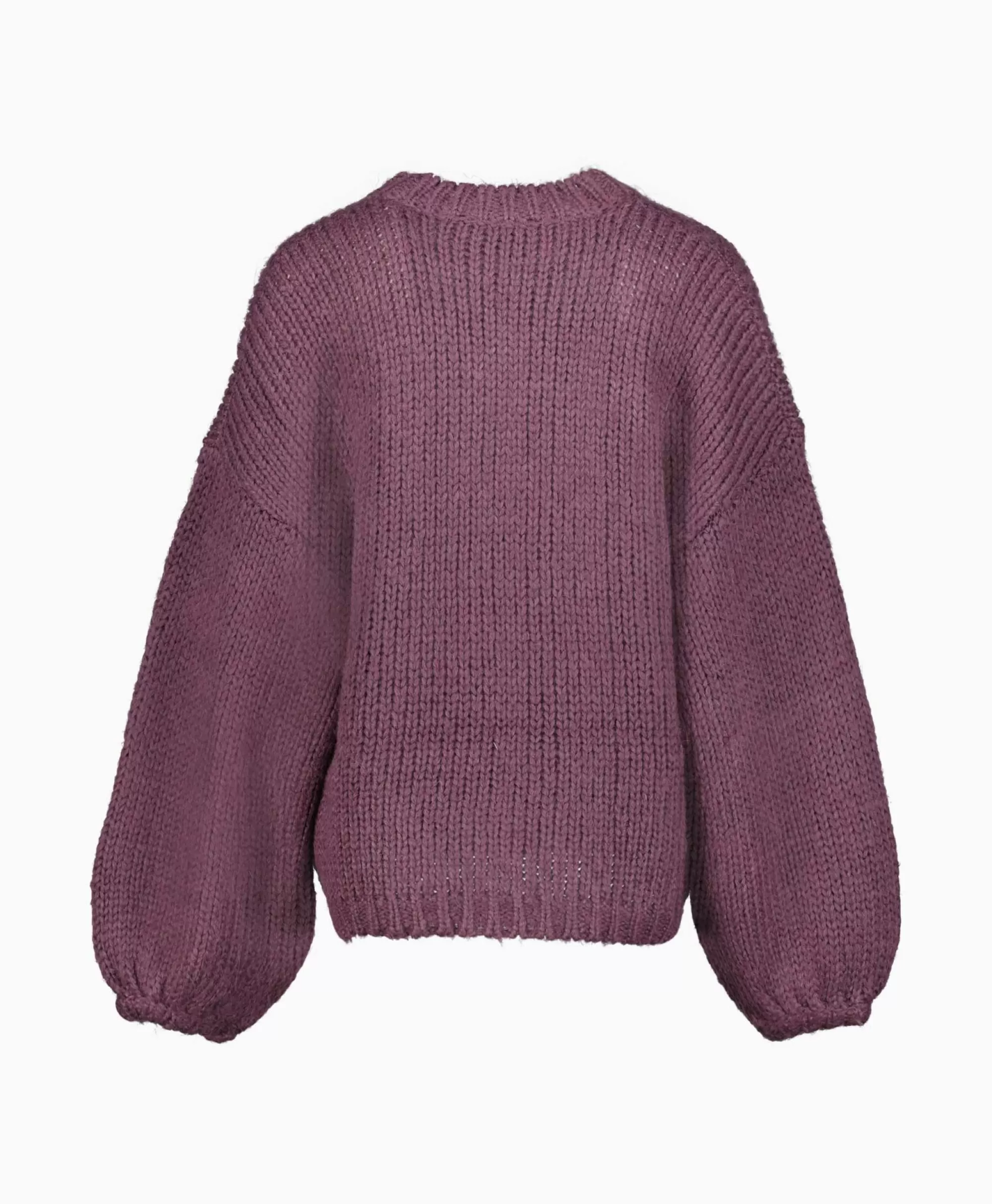 Maglione Casual Munthe 233-1670 in Viola Confortevole per Stilismo Quotidiano
