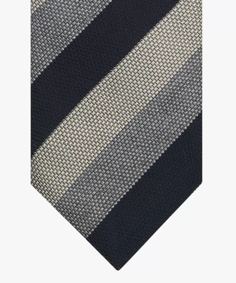 Cravatta in Seta Premium Profuomo - Blu Navy per Stile Impeccabile