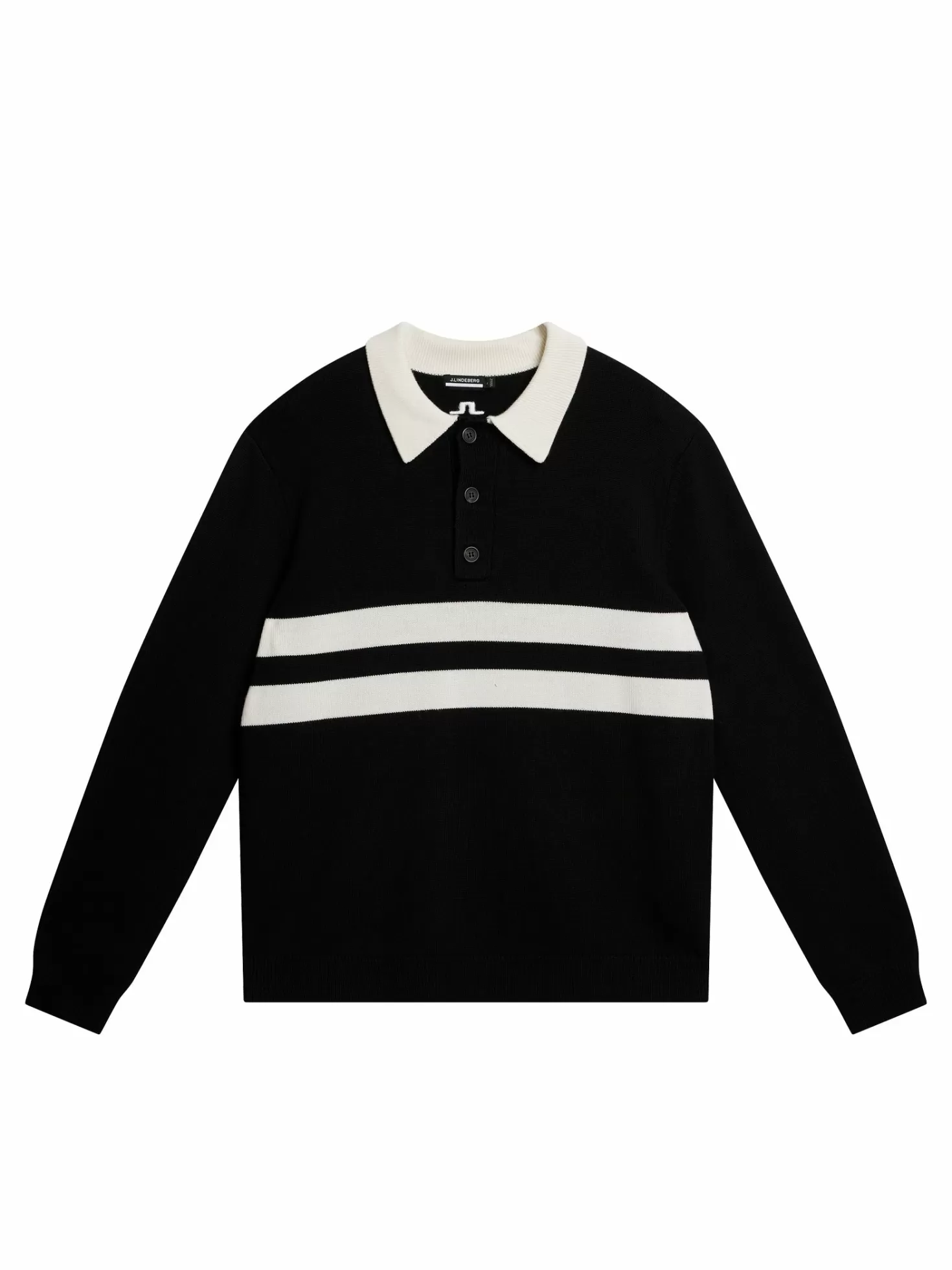 J.Lindeberg Maglia Rugby Premium - Tessuto Elasticizzato Confortevole Uomo