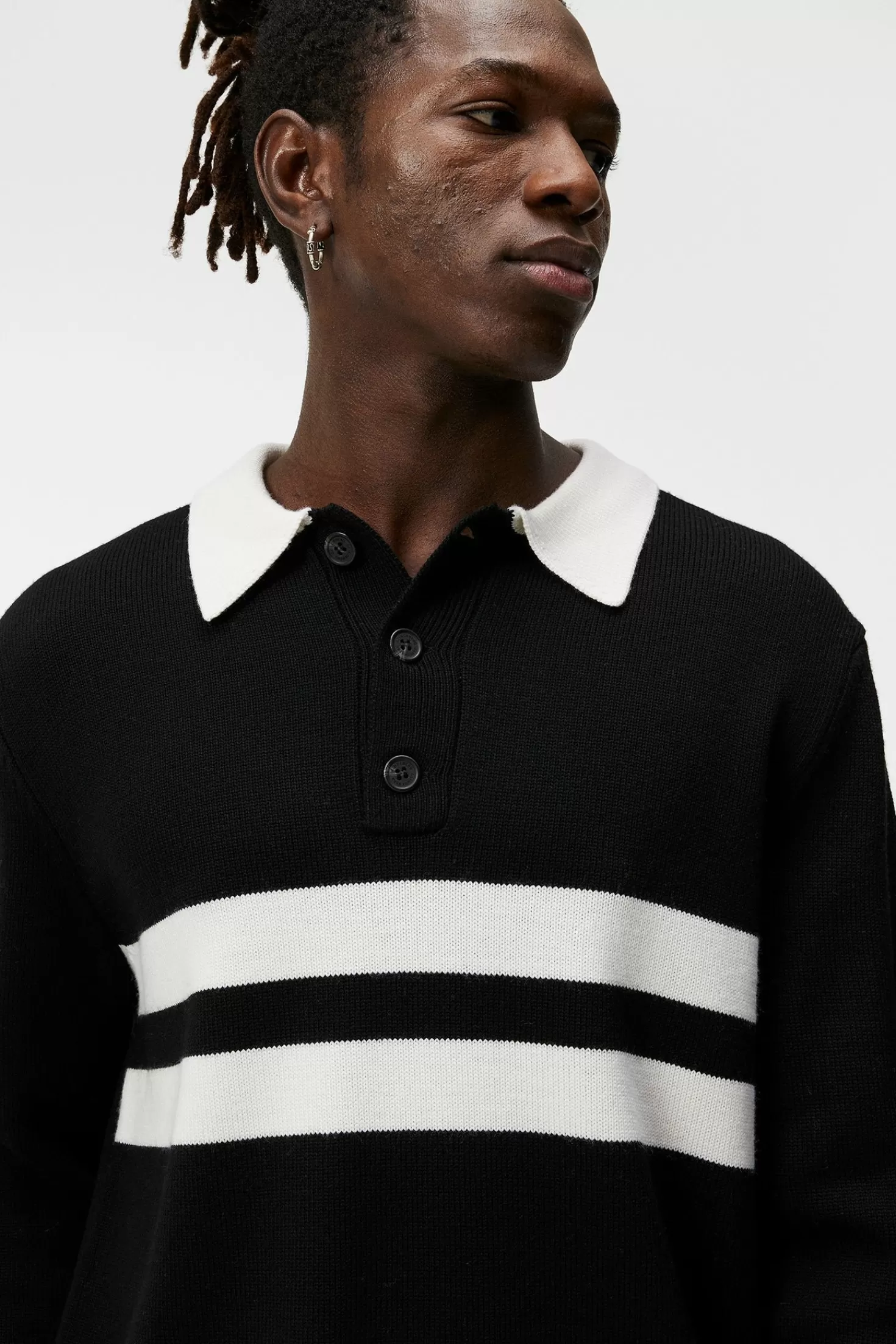 J.Lindeberg Maglia Rugby Premium - Tessuto Elasticizzato Confortevole Uomo