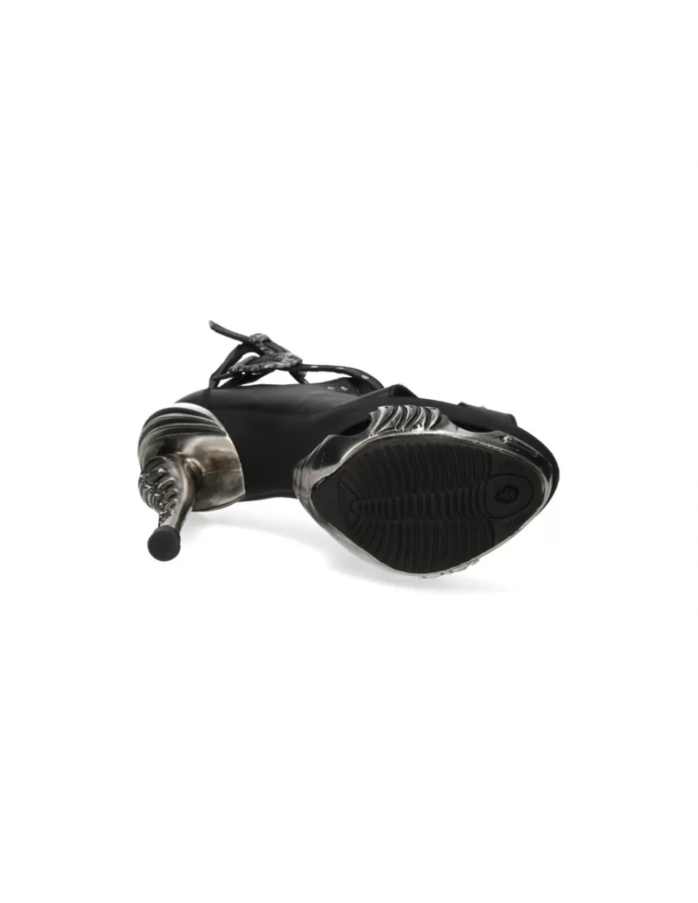 Stivaletti New Rock Punk M-MAGS001-S1 - Sandali con Tacco in Stile Rock Alternativo, Design Unico per Stivali da Donna con Fascino Ribelle, Perfette per un Look Audace