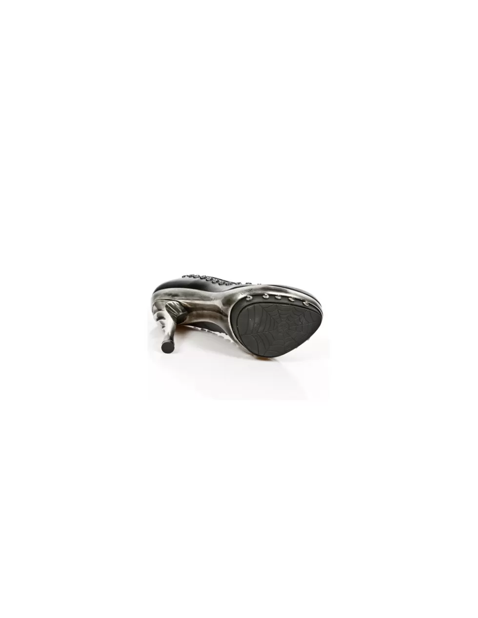 Stivali Punk con Tacco a Spillo New Rock - Mod. M-PUNK043-C2 | Calzature Grungy per Look Ribelli